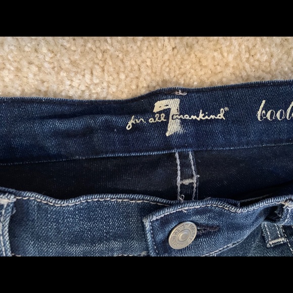 7 for all mankind women’s boot cut jeans sz 29 - Picture 3 of 5